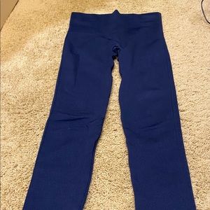 SPANX Navy Blue Leggings